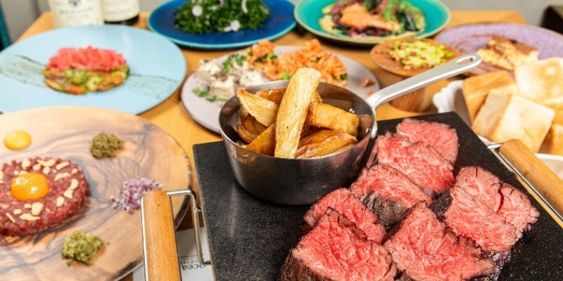 【夏季方案】塊肉牛排／法式小酒館經典料理共6道品項