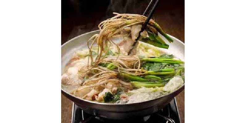 [Limited to 2 people] Savor the local hot pot of Miyagi Prefecture! Enjoy the "Gout Hot Pot Course" with the finest broth.