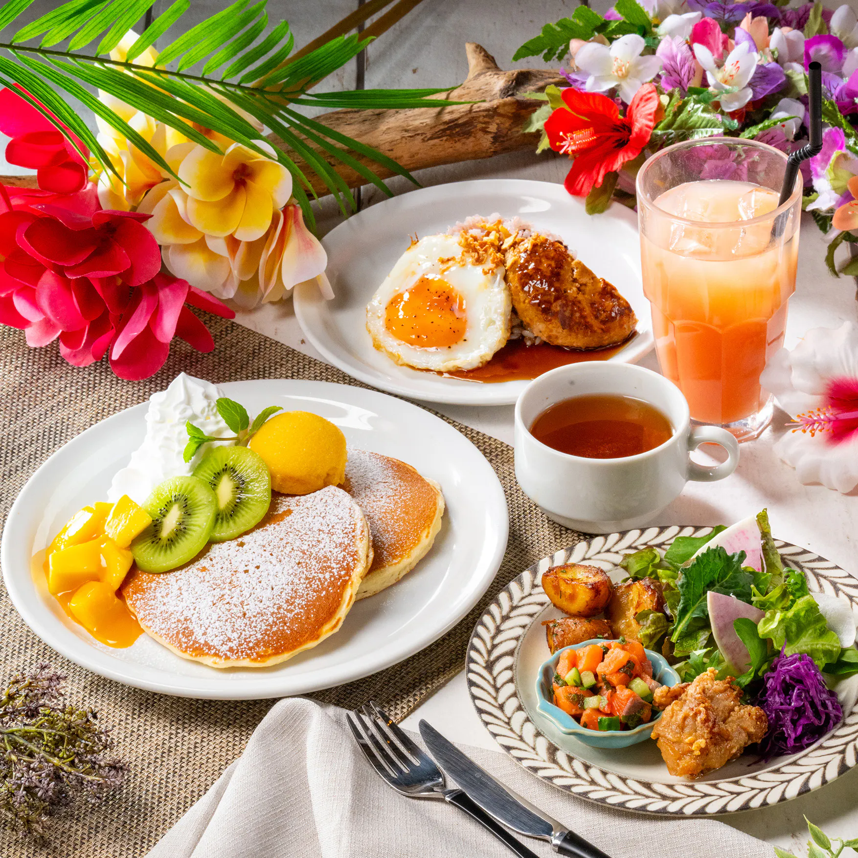 【Moana's咖啡套餐】开胃菜和煎饼等共3道菜