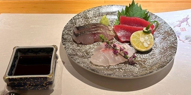 [Today’s Chef’s Selection] 8 courses including appetizer, sashimi, grilled fish, fried dish, specialty dish, finishing meal, and dessert