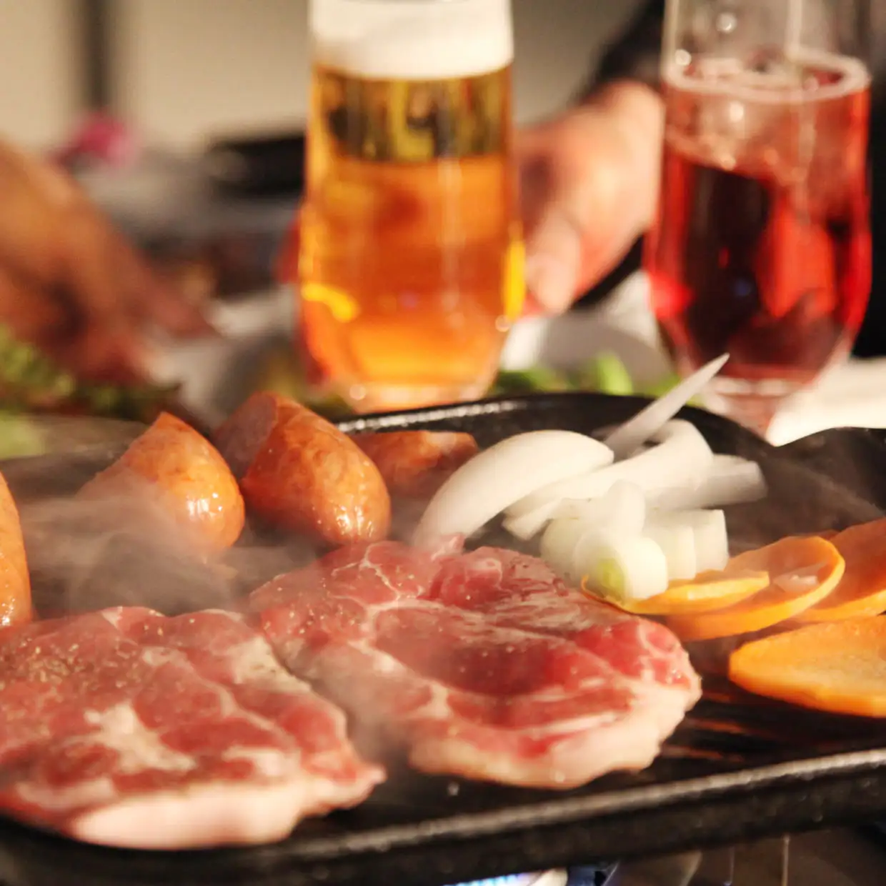 [Terrace Exclusive] Hands-Free BBQ Course: All-You-Can-Eat U.S. Beef Kalbi with 2-Hour All-You-Can-Drink, 5,000円