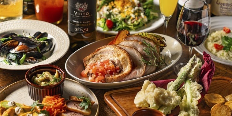 November – Ricordo – [2-hour all-you-can-drink] 7 dishes including roast Bimei Pork and pizza 5,000 yen
