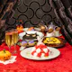 【ハロウィンディナー】かわいく彩るお祝いや記念日【色を選べるホールケーキ付】
