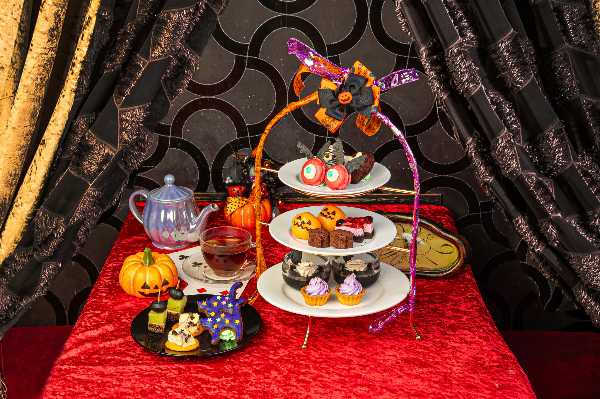 【アフタヌーンティー】ハロウィン期間限定のアフタヌーンティー