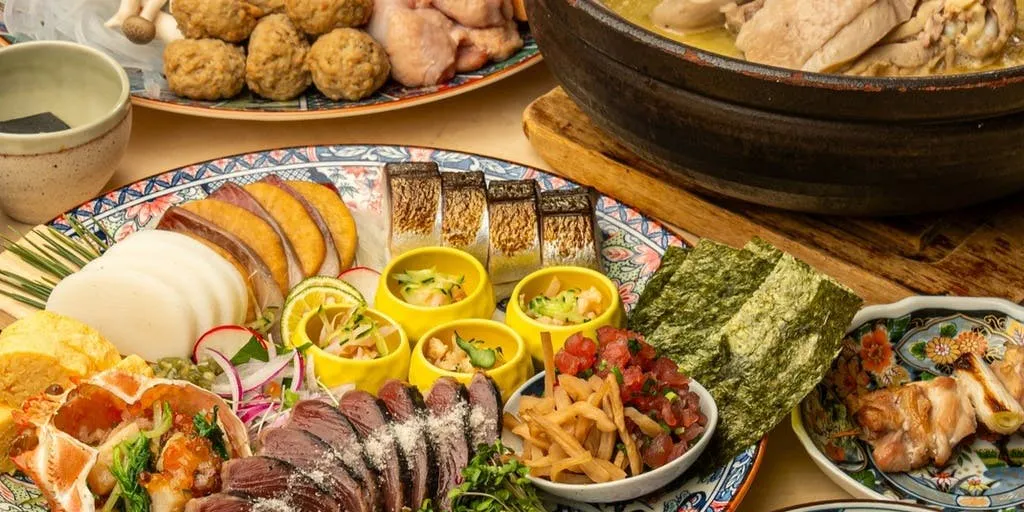 【暁水 －あかつき－】豪華さわち盛りと水炊き鍋 2時間飲み放題付