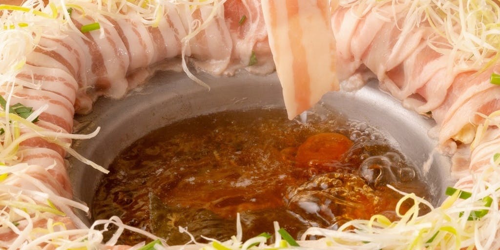 【纪州 全9品】 国产猪肉与梅子涮煮锅套餐