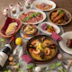 【2H飲み放題付】~Spanishコース~特選牛の煮込み×オリジナルタパス×ミックスパエリアなど全8品