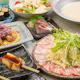 【교마치 마쓰리 일~목 한정】교토 포크 샤부샤부, 교 시바즈케 난반, 토로타쿠 스시 등 총 6품