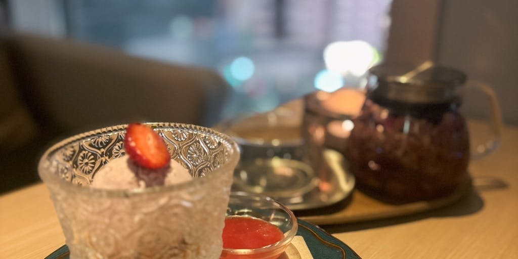 [Limited Café from 8:00 PM] Choice of Dessert & Drink from 1000 yen~