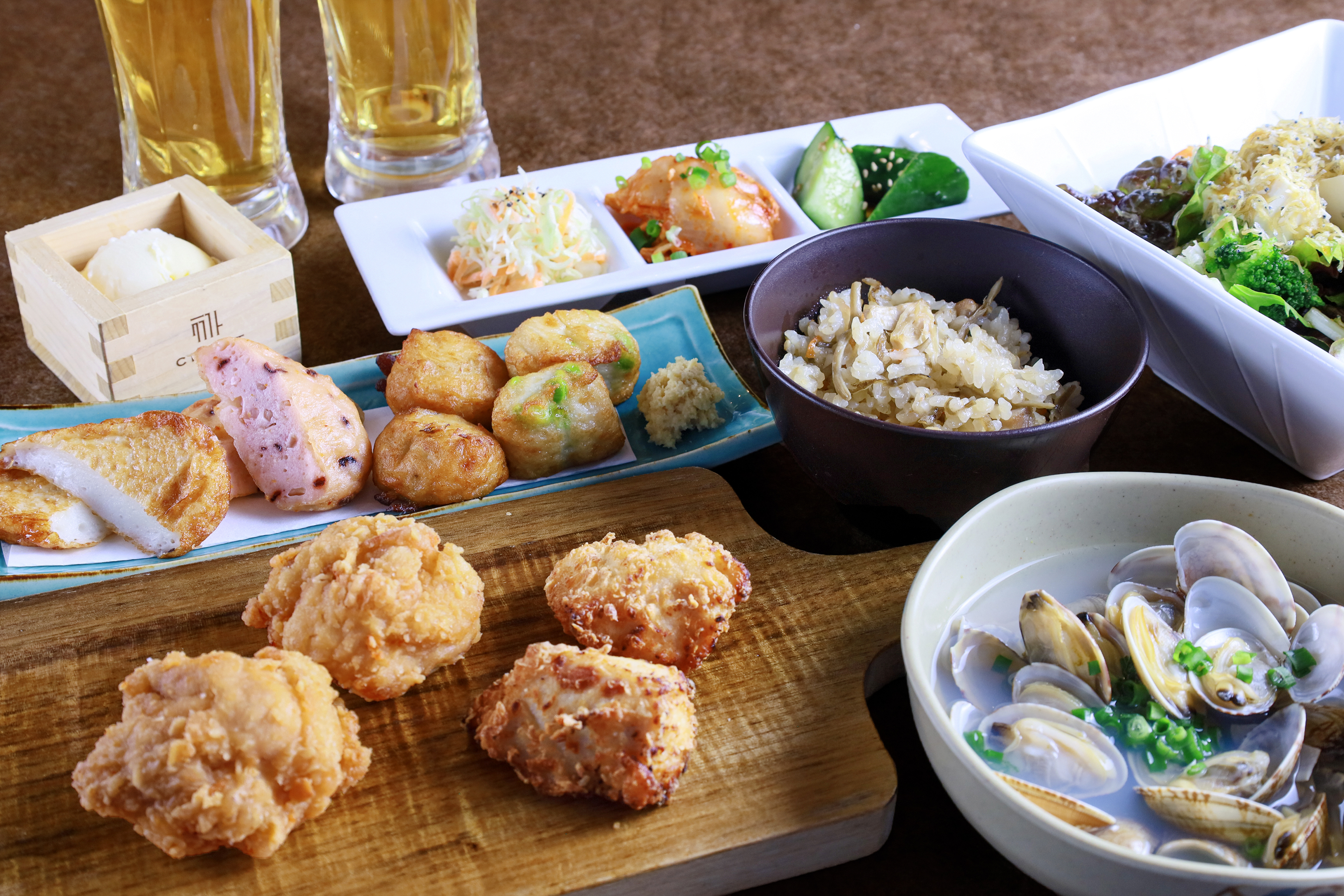 【お手軽】納涼会や懇親会にもおすすめ！カジュアル夏の宴コース　2時間飲み放題付　全7品