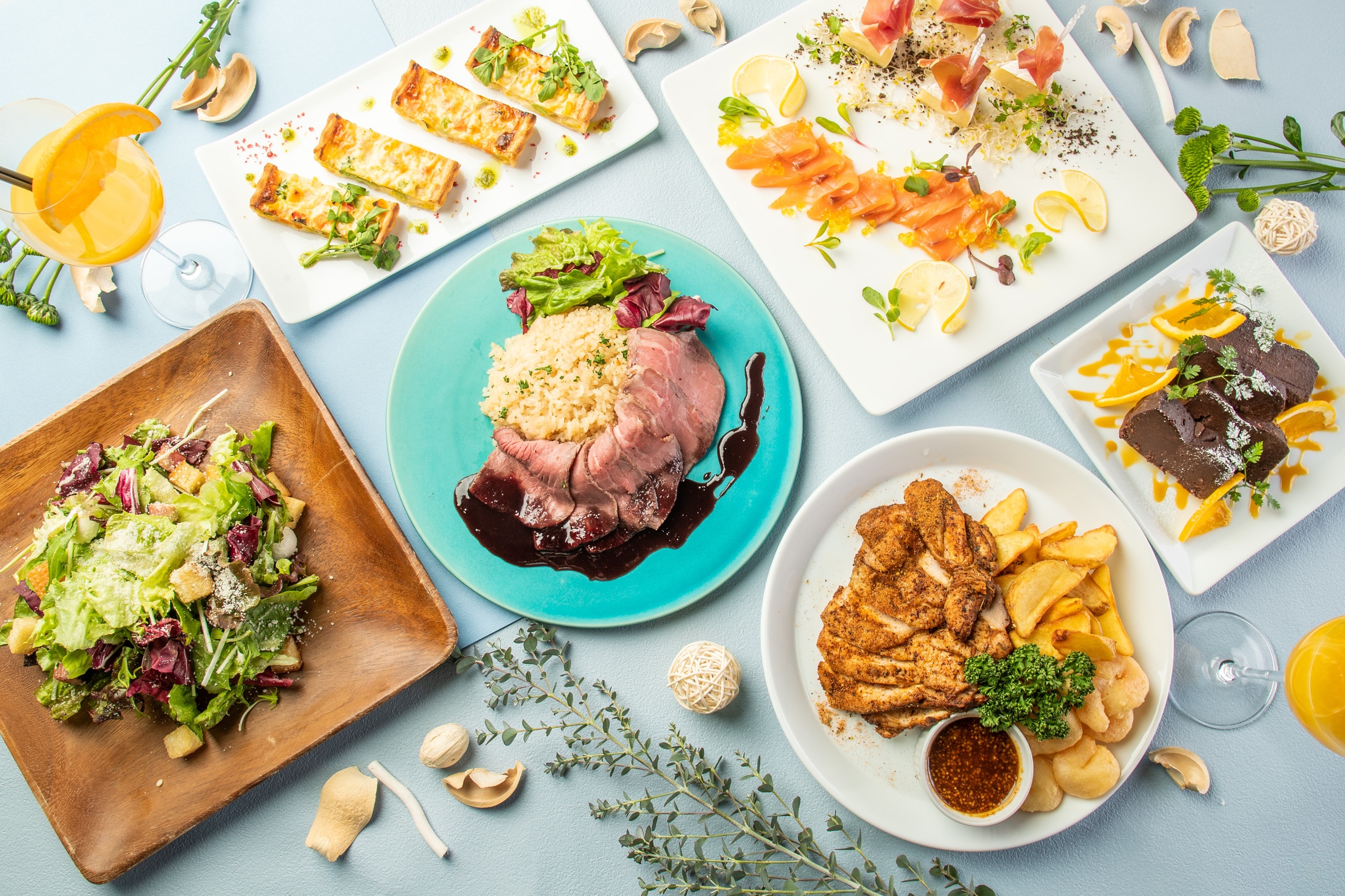 [Premium Course] 9 Dishes with 3 Hours of All-You-Can-Drink (including upgraded all-you-can-drink options)