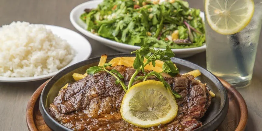 【LUNCH】AUS Rib Eye Roll Steak 170g and Choice of Set