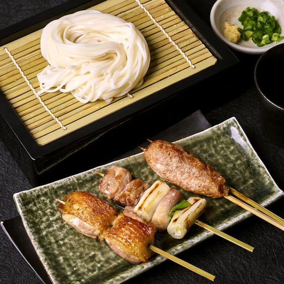 ◇王道◇ 飲み放題2h付 焼鳥と稲庭うどんコース【全10品】¥6,500
